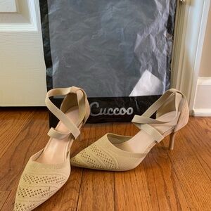 Women's Beige Heels